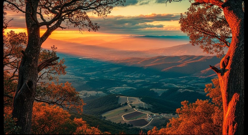 Peak Fall Foliage in West Virginia by Elevation